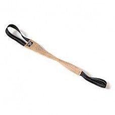 Julius-K9 Flat Leather Tug with Two Handle, 30 cm